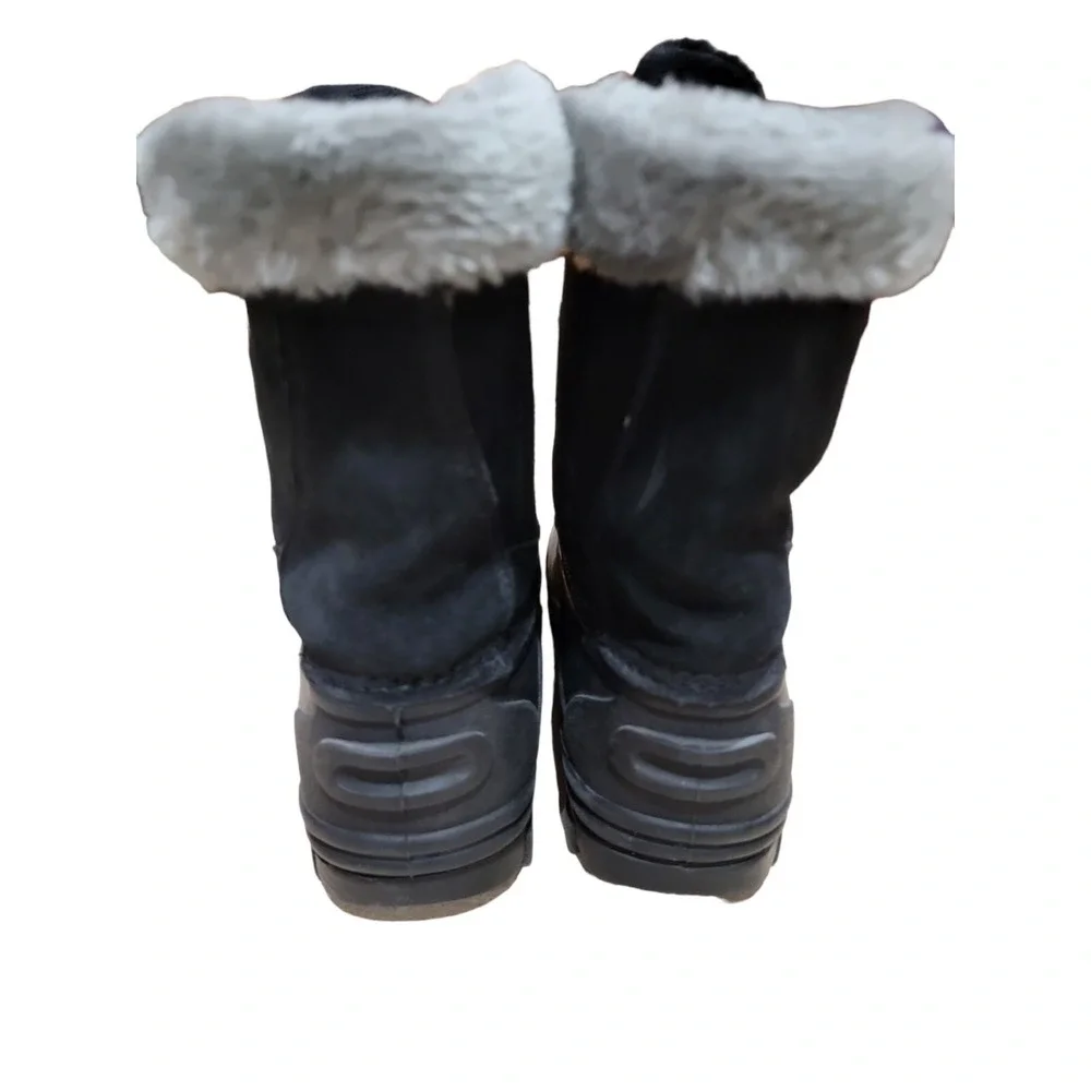Itasca Tahoe Women's Black Thermolite Waterproof Winter Snow Rain Boots‎ Size 9
